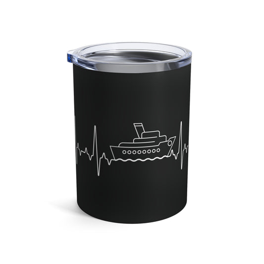 Cruise Ship Heartbeat – Stainless Steel Tumbler