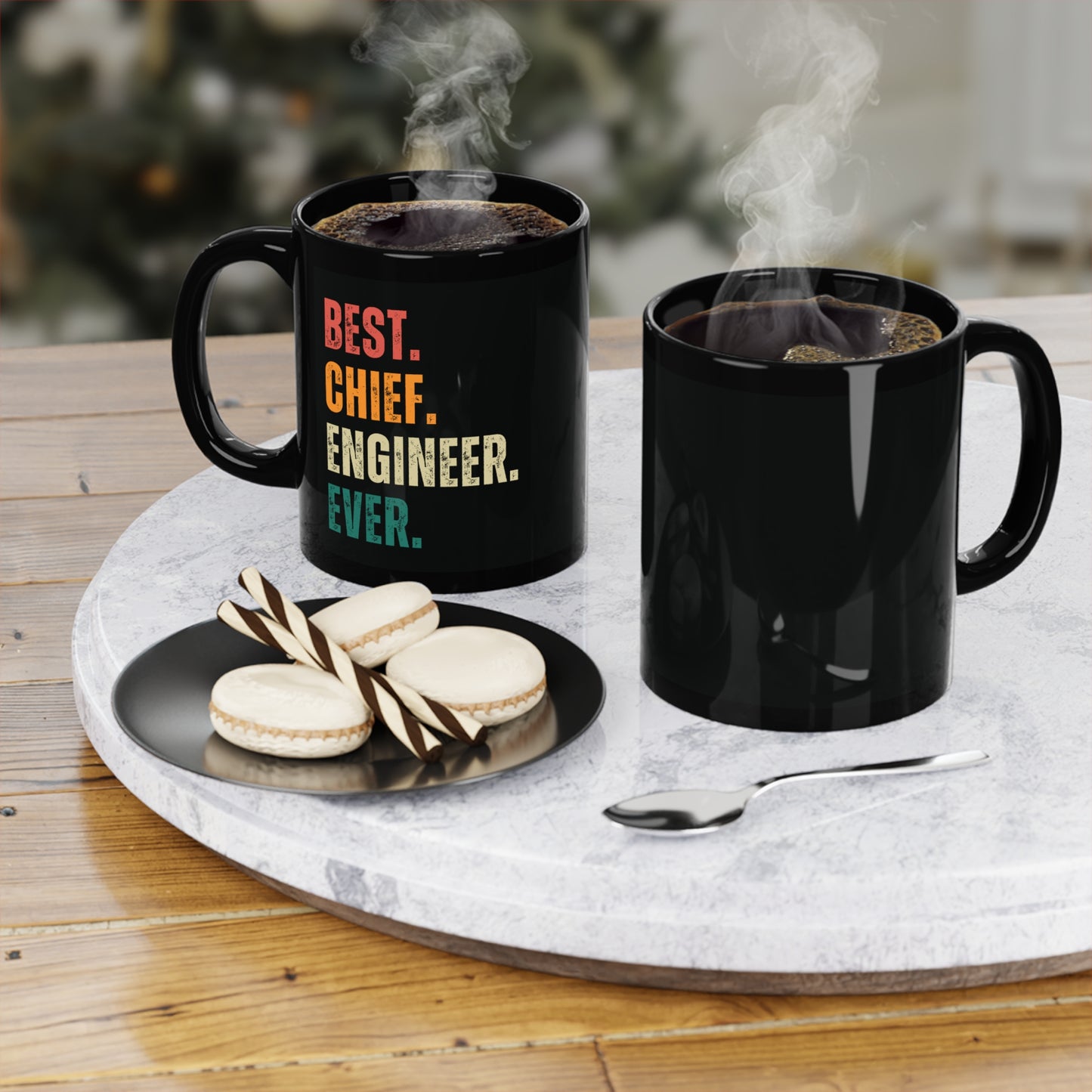 Best. Chief. Engineer. Ever. – Black Coffee Mug